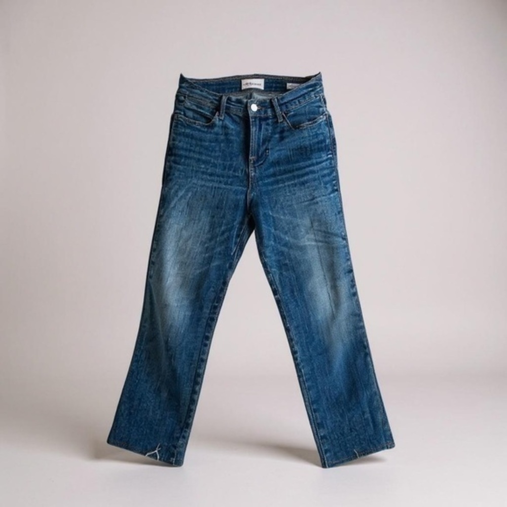 Frame Le High Rise Straight Leg Jeans